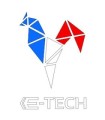 Stickers E-tech Tricolor
