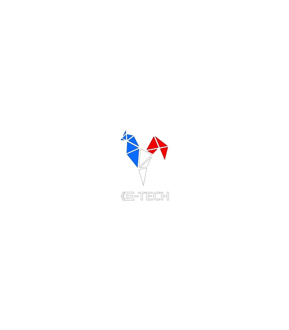 Stickers E-tech Tricolor