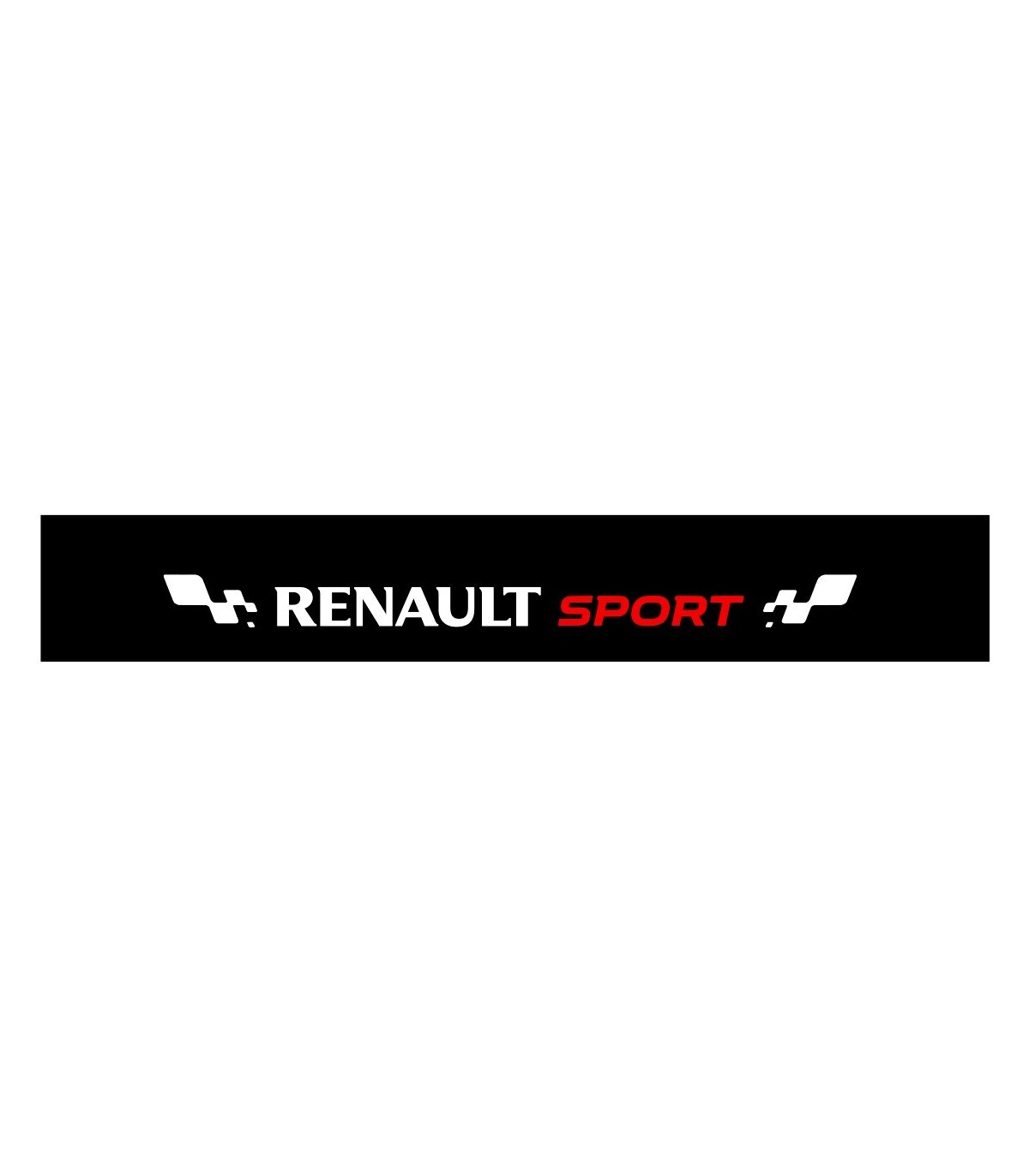 BANDEAU PARE SOLEIL RENAULT SPORT DAMIERS