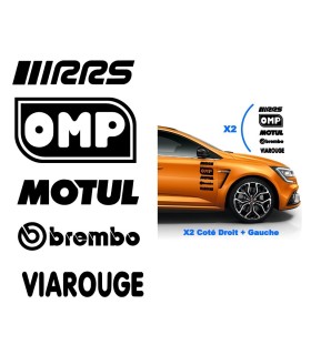 Kit 10 Stickers Marques