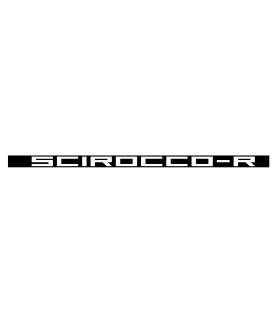 Stickers CACHE FEUX STOP VW SCIROCCO-R