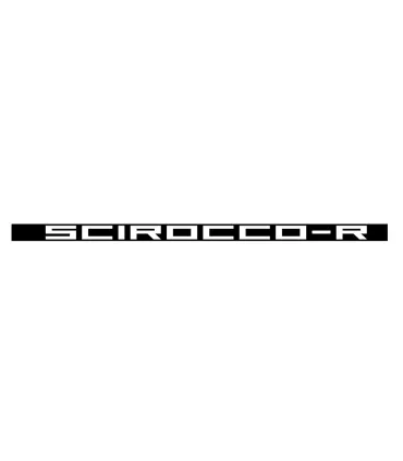 Stickers CACHE FEUX STOP VW SCIROCCO-R