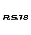 Stickers RS 18 pour lame Avant  CLIO 4RS