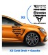 Kit 10 Stickers Marques 2