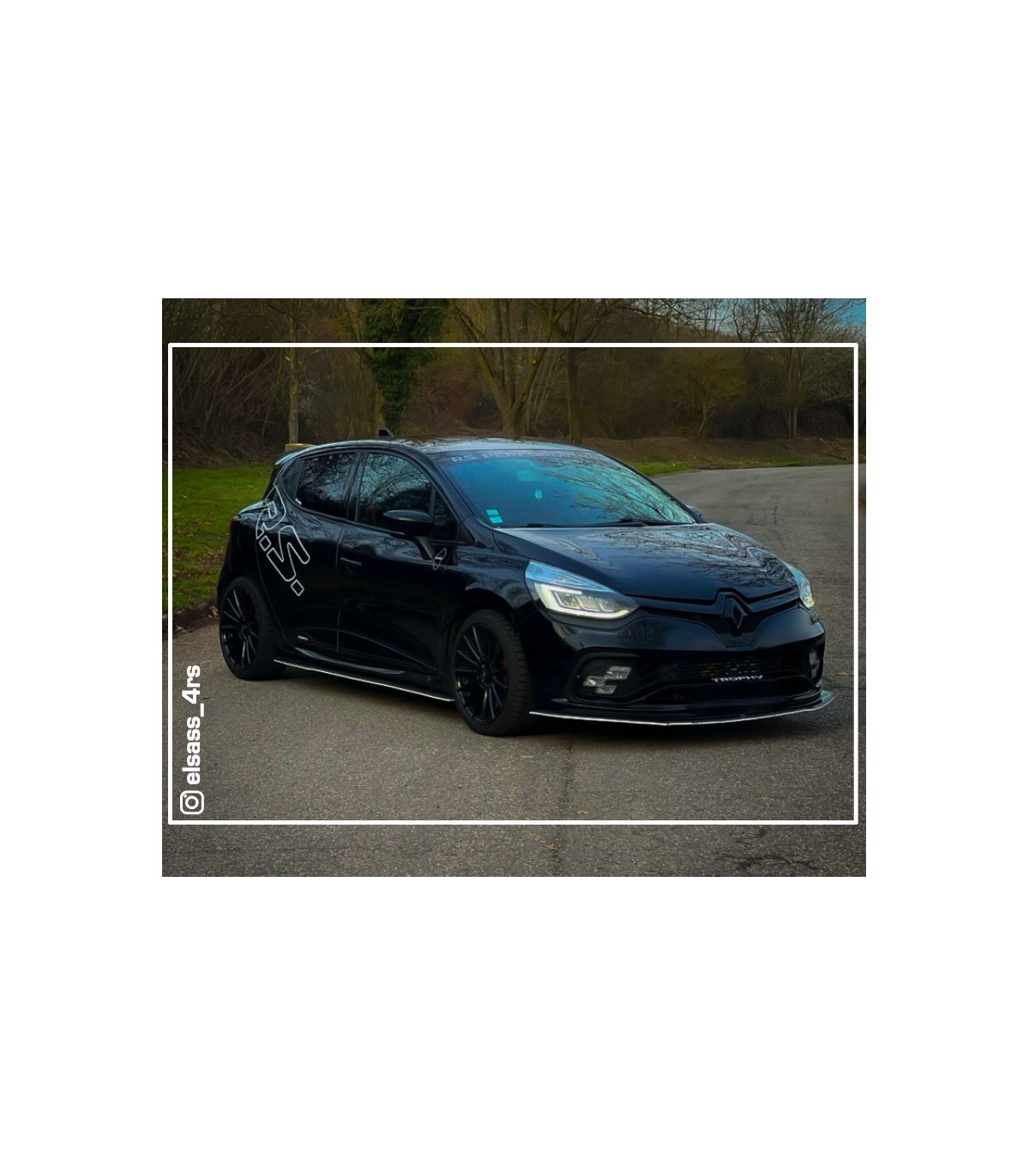 Paire de Stickers Latéral Rs version XL (contour)