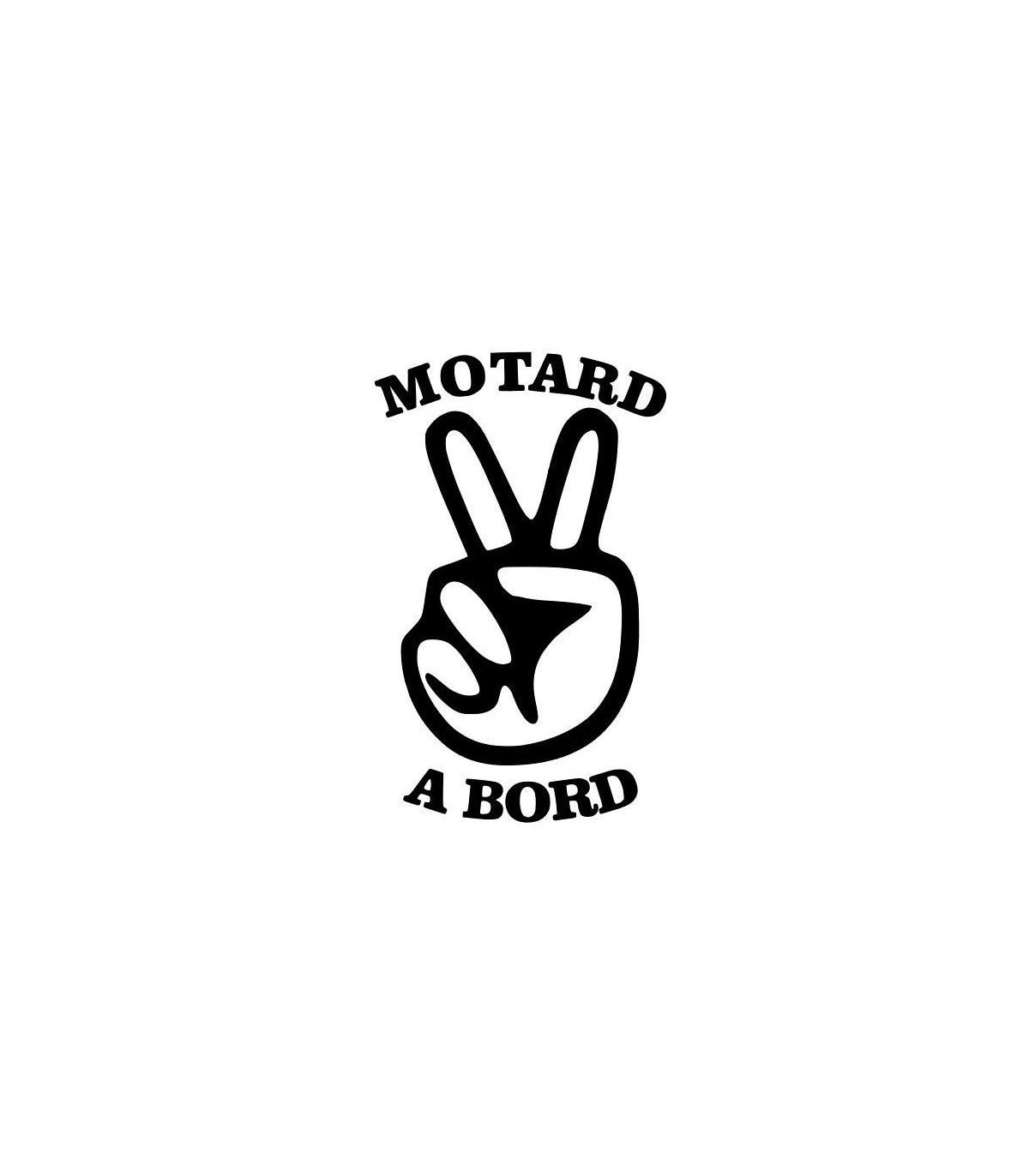 Stickers MOTARD A BORD