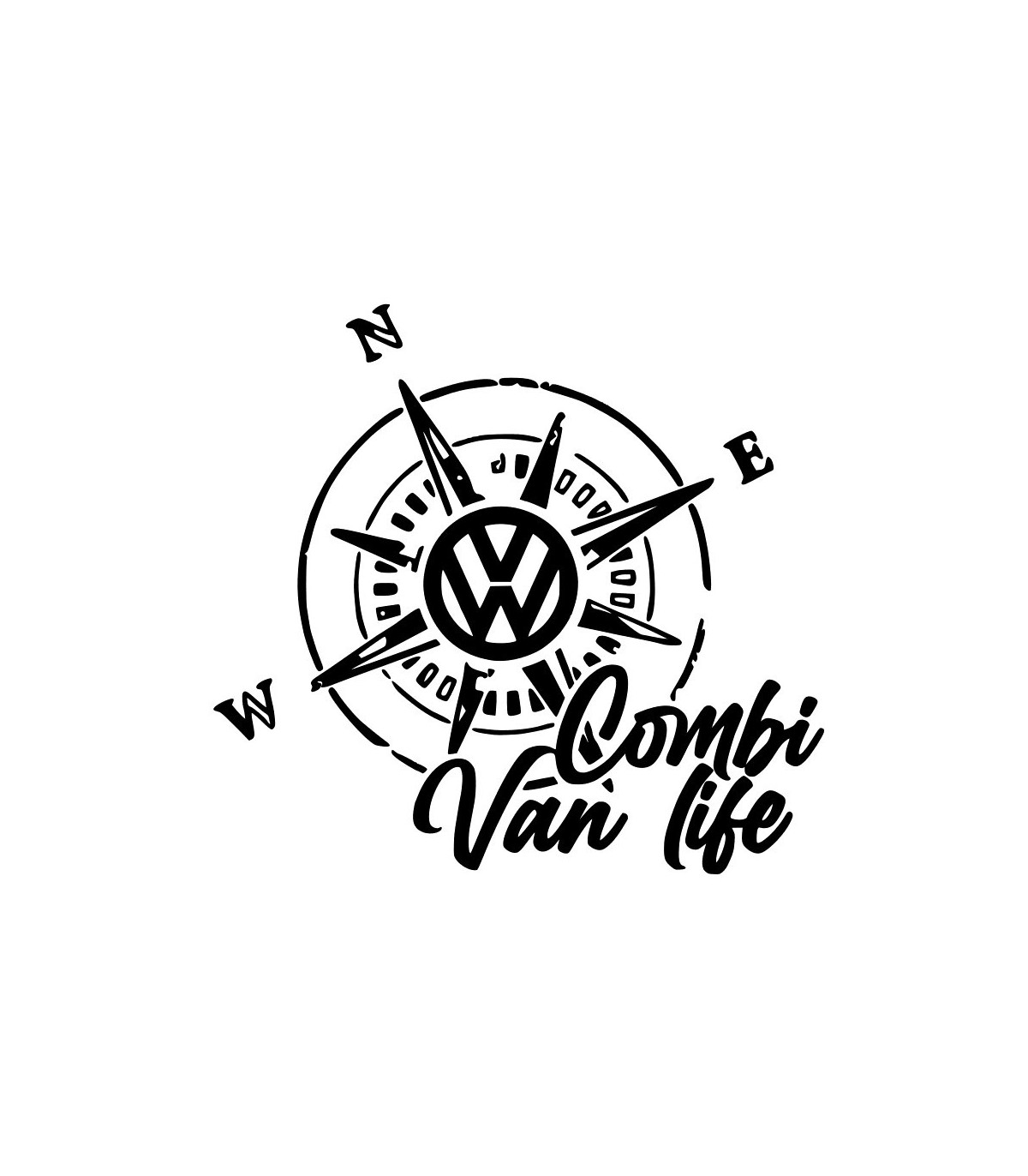 Stickers Vanlife Combi