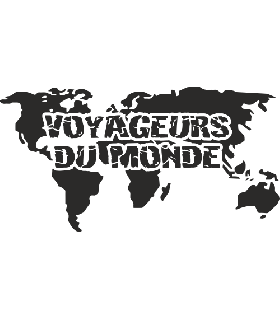 Stickers Voyageurs du Monde