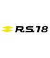 Stickers RS18 Avec Damiers