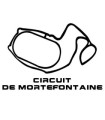Stickers TRACÉ CIRCUIT DE MORTEFONTAINE