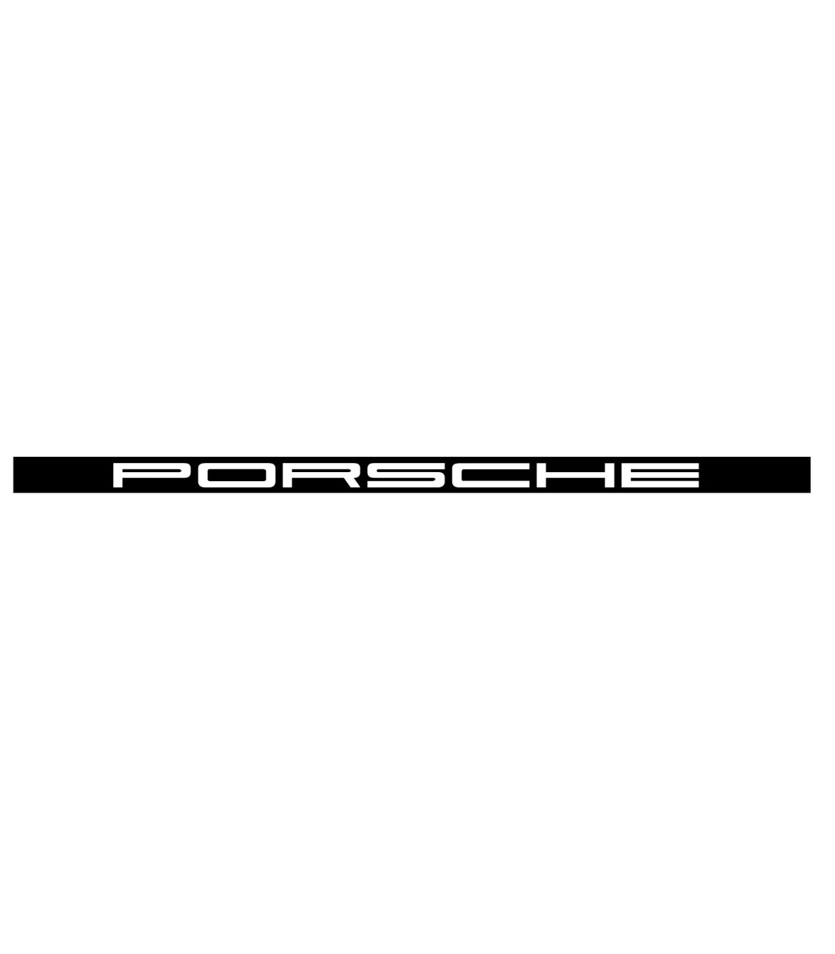 Stickers CACHE FEUX STOP PORSCHE