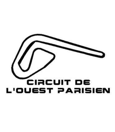 Stickers TRACÉ CIRCUIT DE L'OUEST PARISIEN