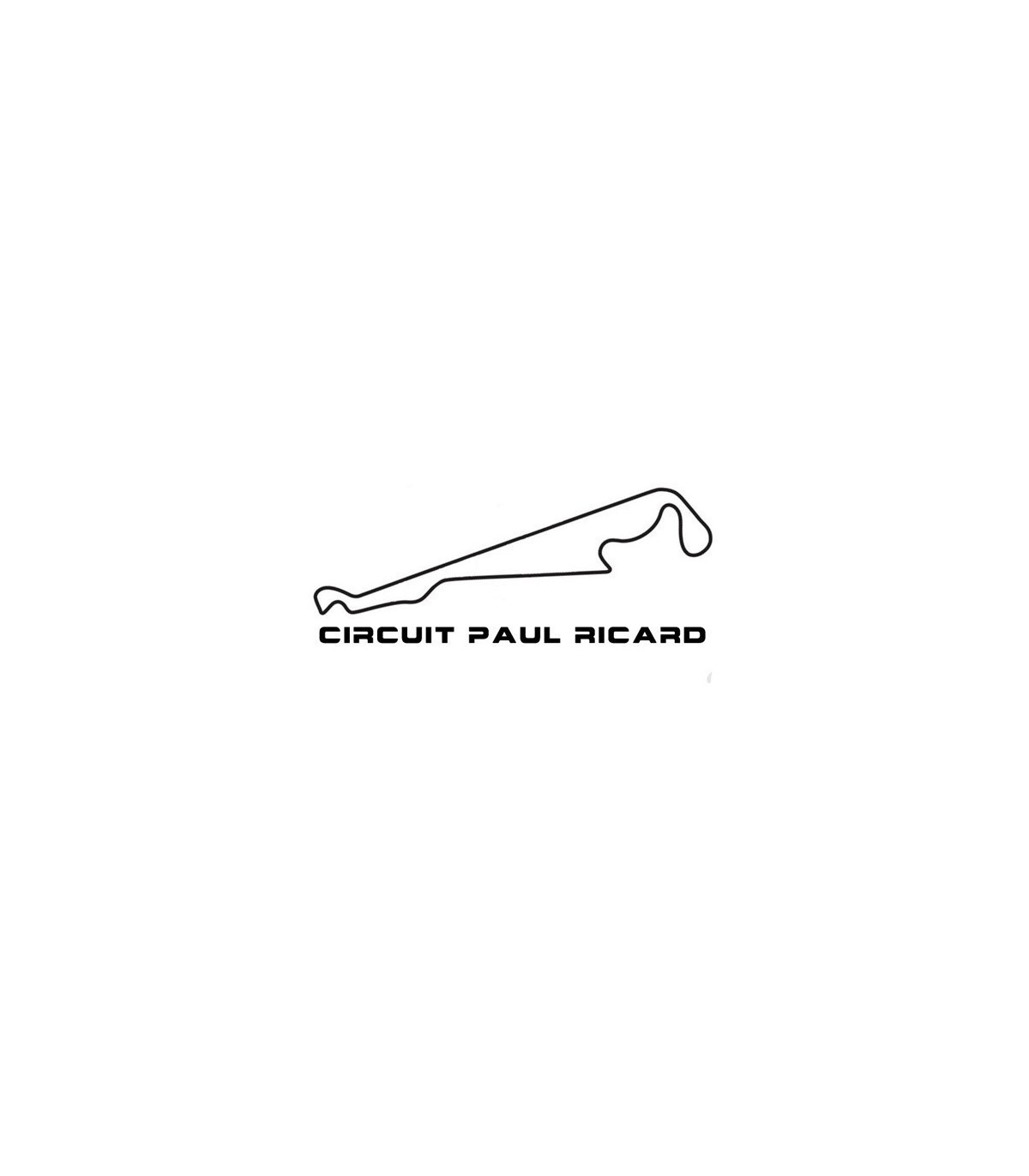 Stickers TRACÉ CIRCUIT PAUL RICARD