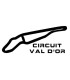 Stickers TRACÉ CIRCUIT VAL D'OR