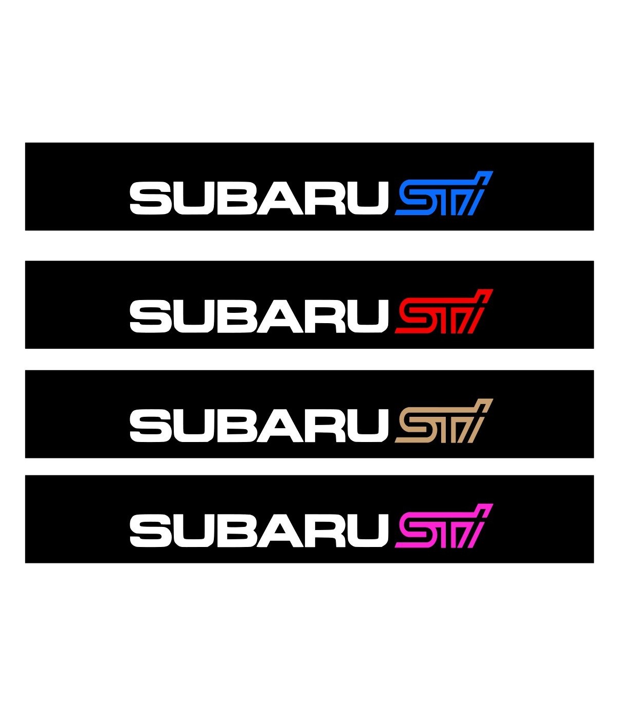 BANDEAU PARE SOLEIL SUBARU STI