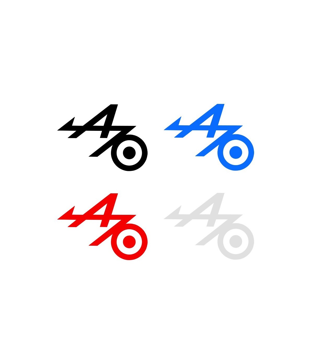 Stickers ALPINE 70ans