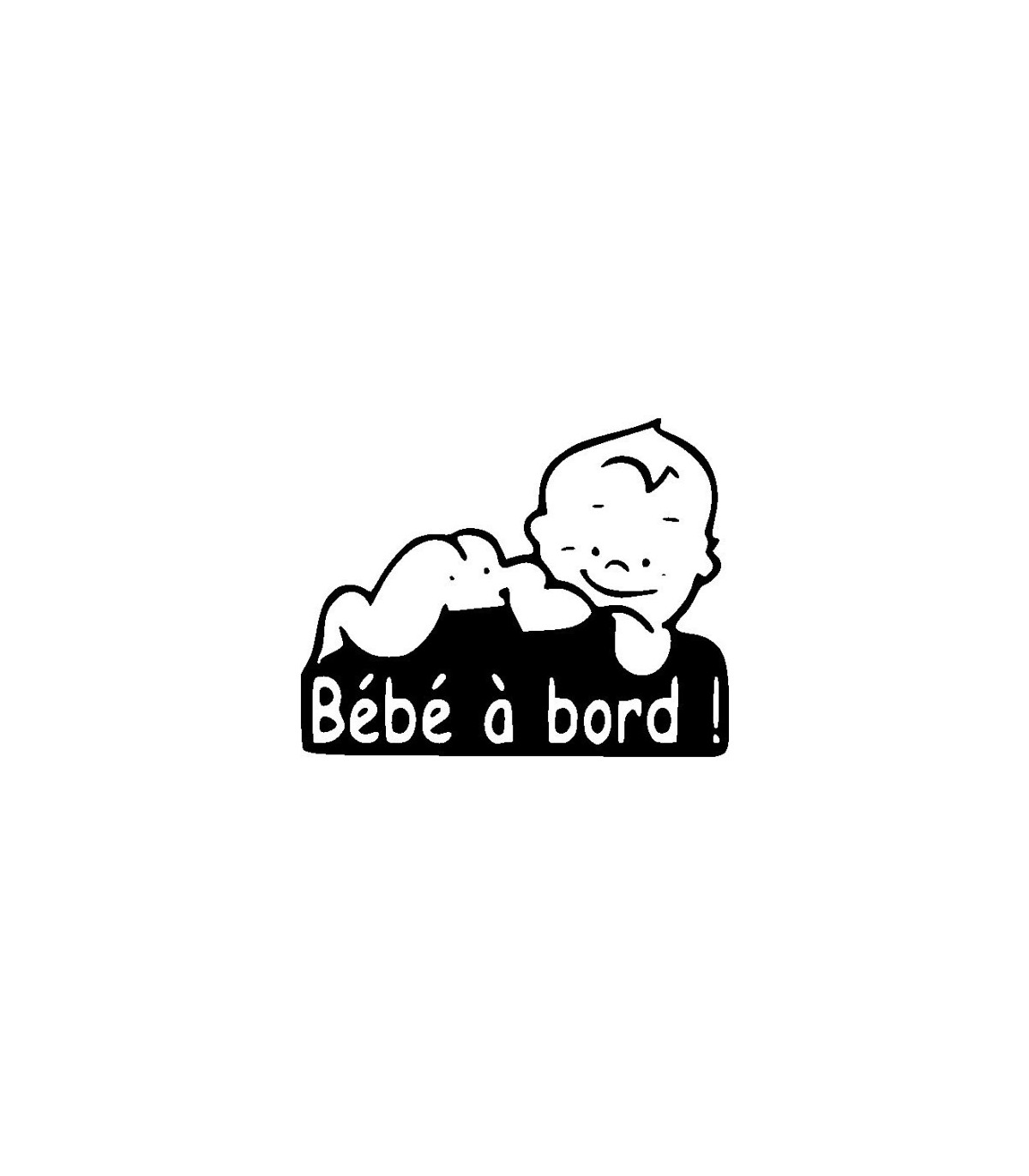 Stickers BÉBÉ A BORD COOL
