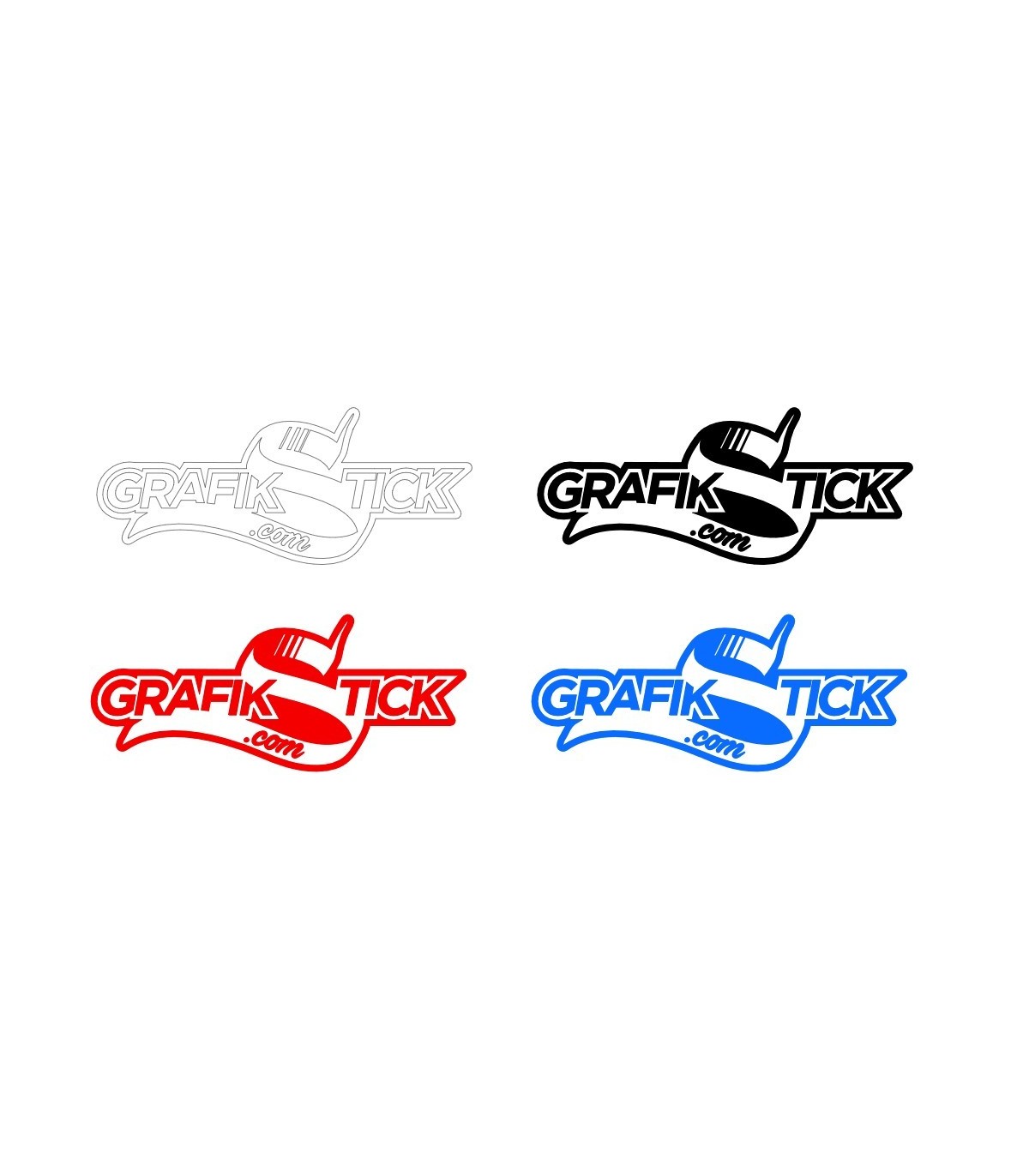 Stickers Grafikstick