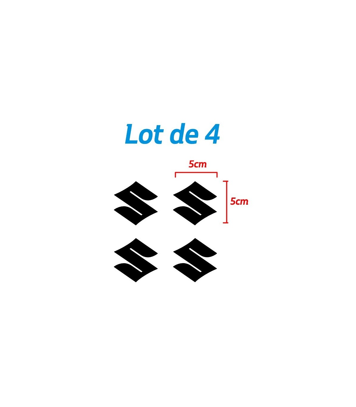 Stickers SUZUKI "S"