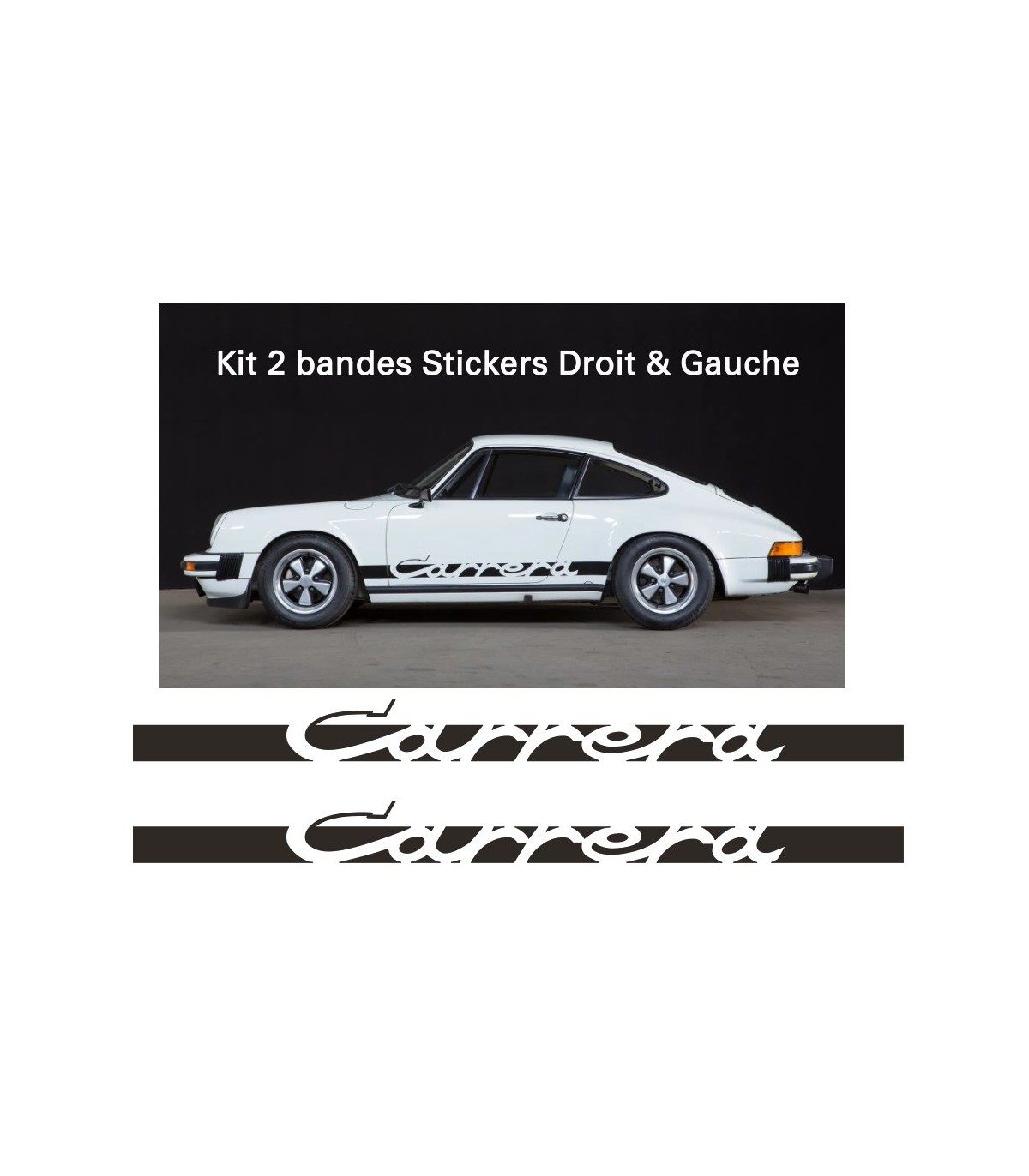 Kit de 2 Bandes latérales CARRERA