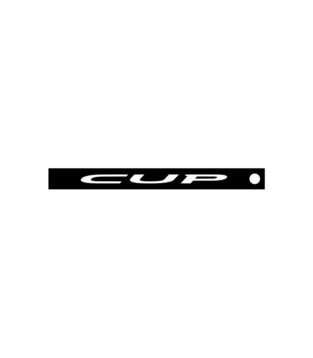 Stickers CACHE FEUX STOP MEGANE 3rs CUP