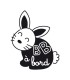 Stickers BÉBÉ A BORD LAPIN