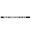 Stickers CACHE FEUX STOP VW SCIROCCO