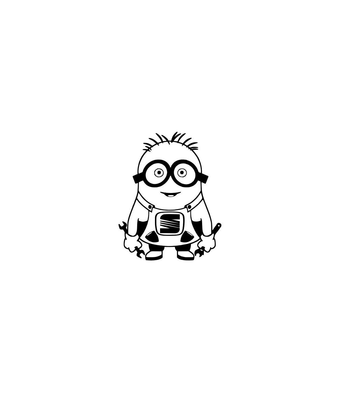 Stickers MINION SEAT
