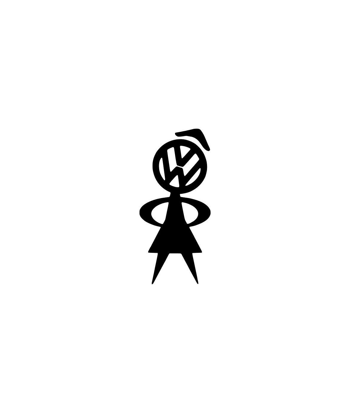 Stickers GIRL VW