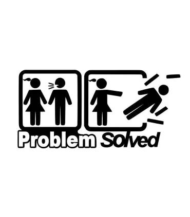 Stickers PROBLEM SOLVED 3