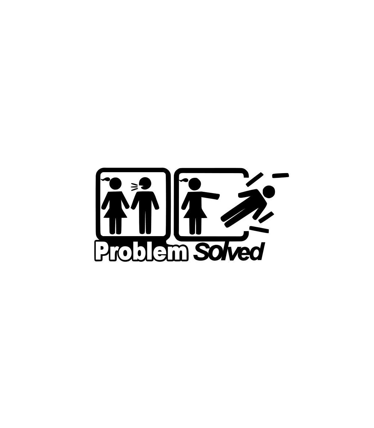 Stickers PROBLEM SOLVED 3