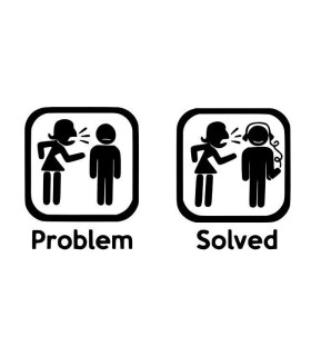 Stickers PROBLEM SOLVED MUSIC