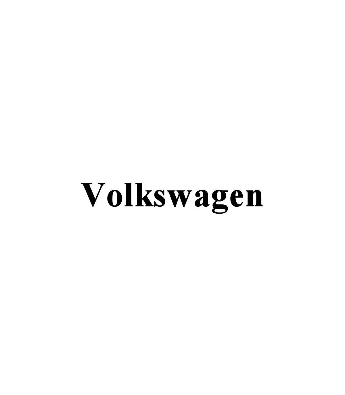 Stickers LETTRAGE  VW