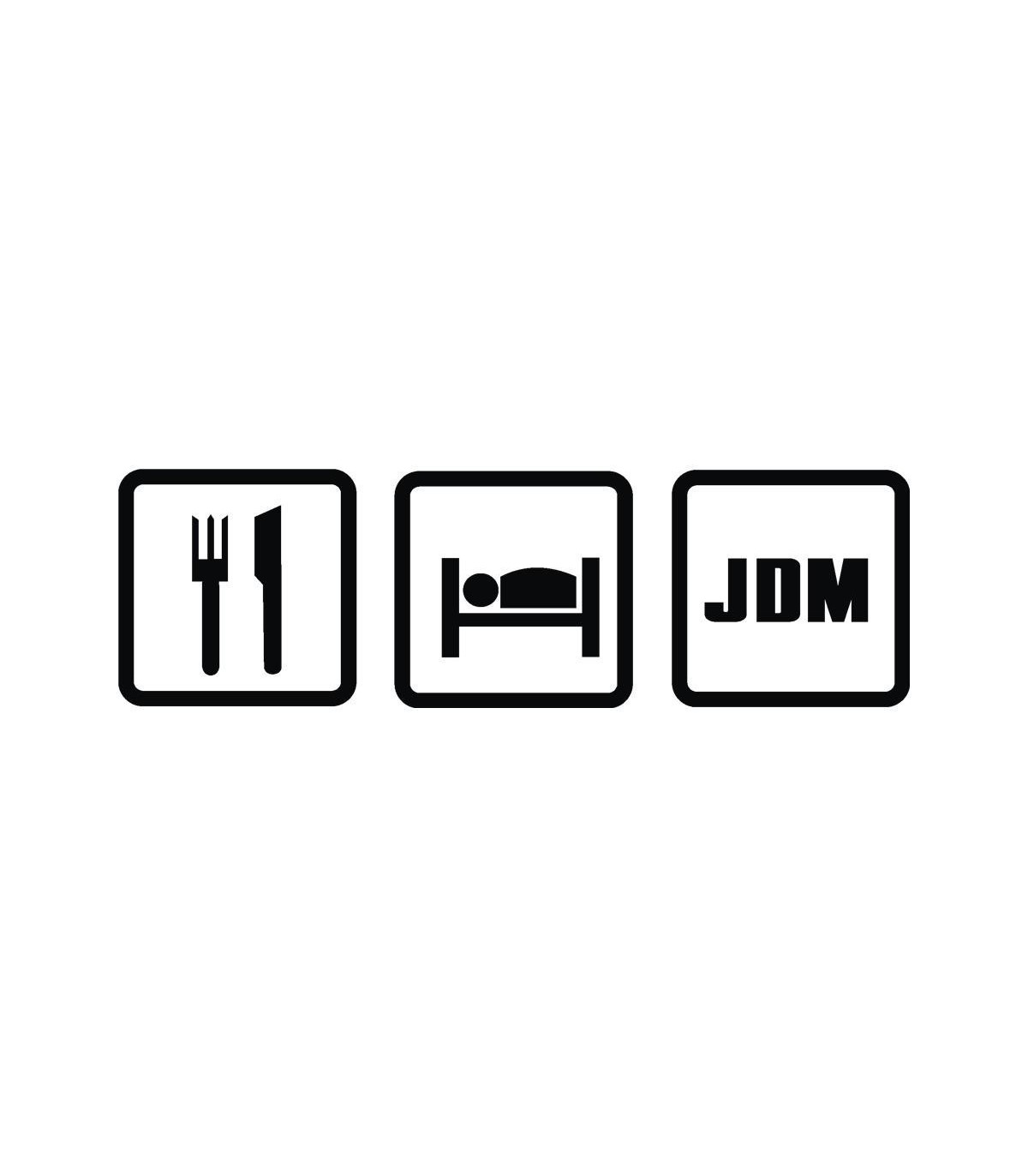 Stickers EAT SLEEP JDM