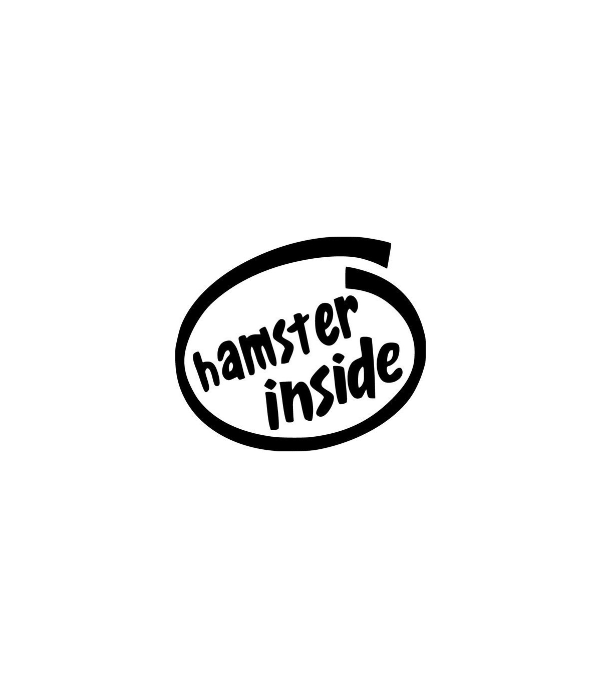Stickers HAMSTER INSIDE