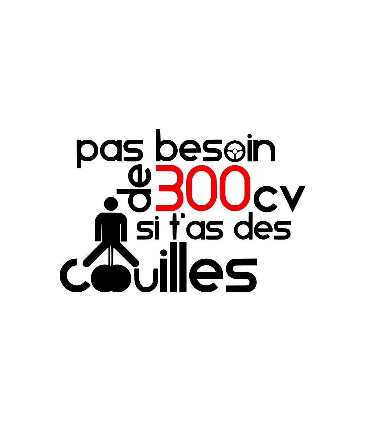 Stickers 300CV