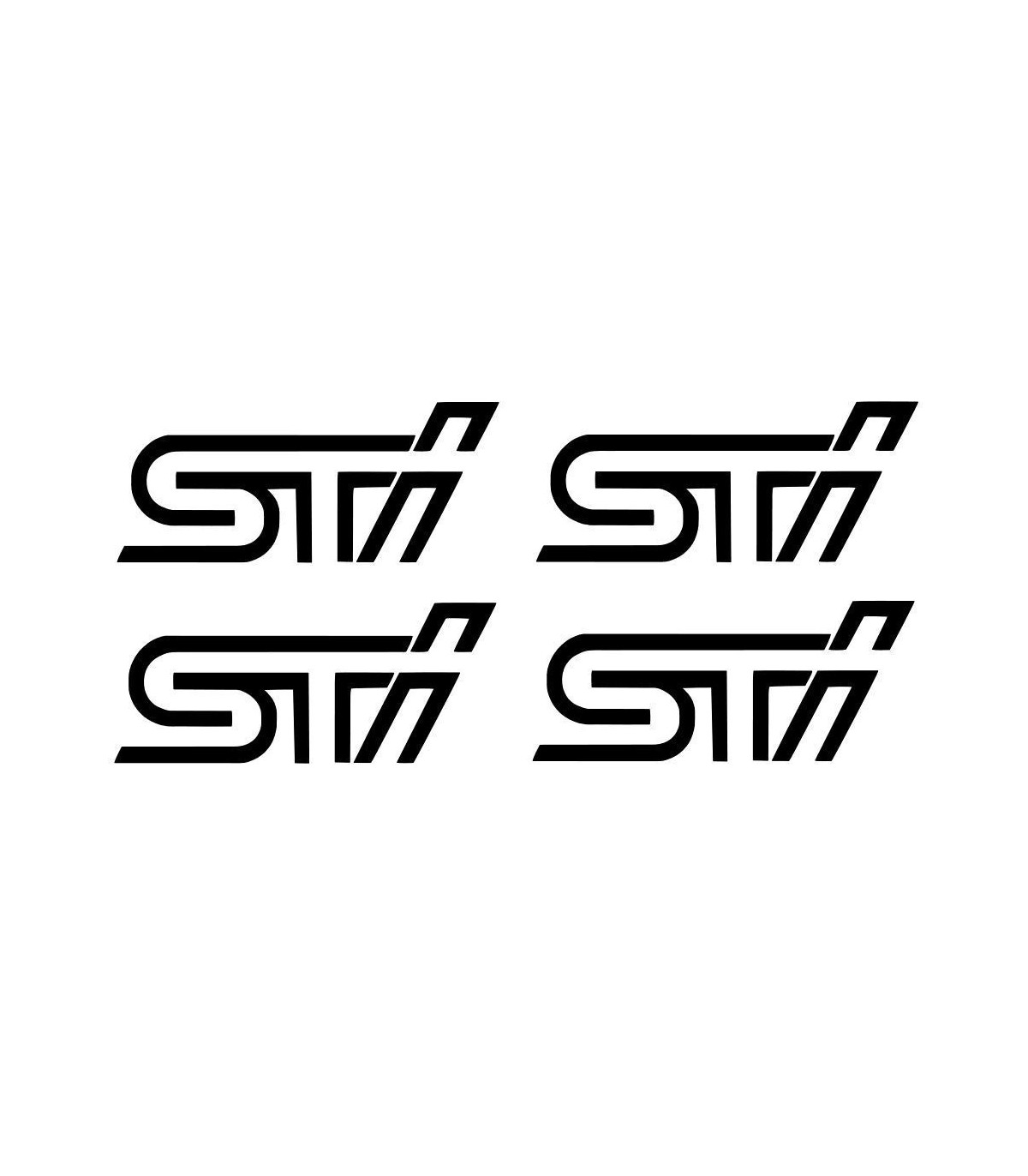 Stickers STI X4