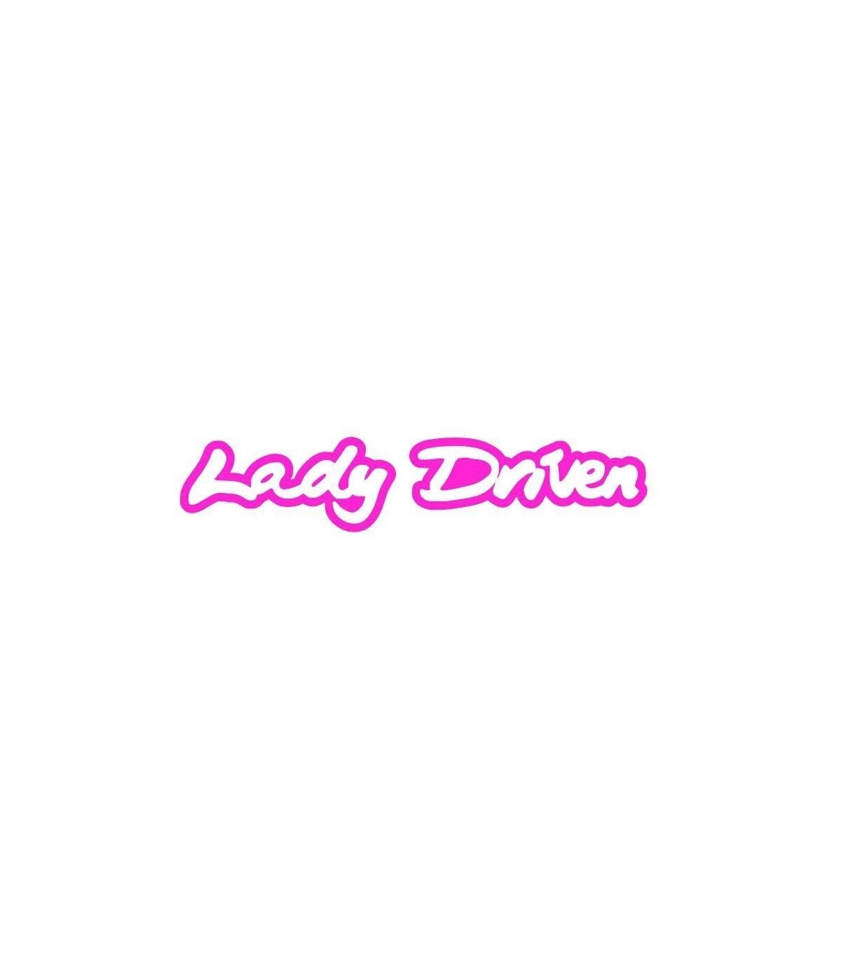 Stickers LADY DRIVEN
