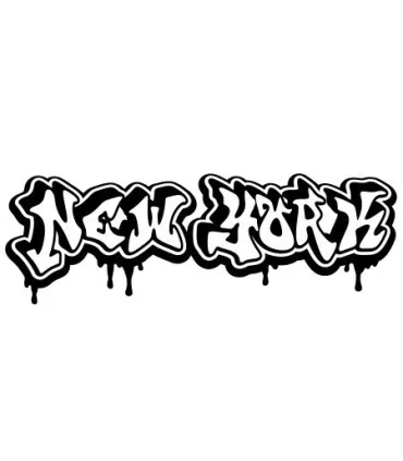 Stickers NEW YORK GRAF