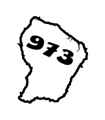 Stickers GUYANNE 973