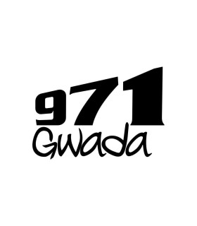 Stickers 971 GWADA