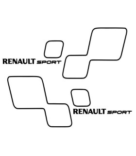 Stickers  RENAULT SPORT STYLE TROPHY PETIT