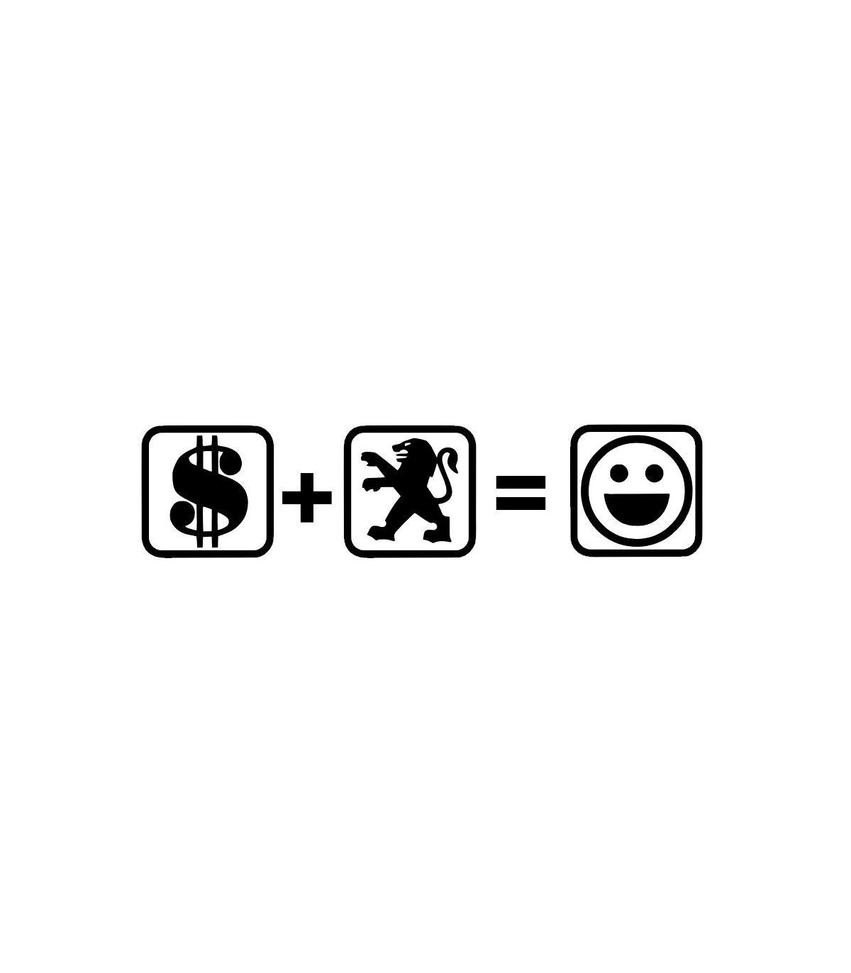 Stickers PEUGEOT HAPPYNESS