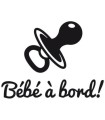 Stickers BÉBÉ A BORD TÉTINE