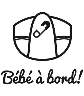 Stickers BÉBÉ A BORD CULOTTE 