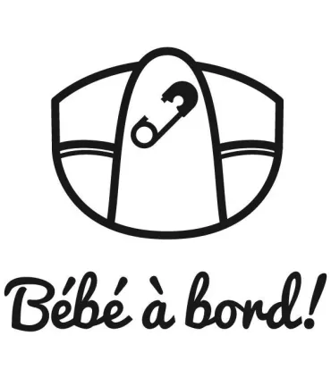 Stickers BÉBÉ A BORD CULOTTE 