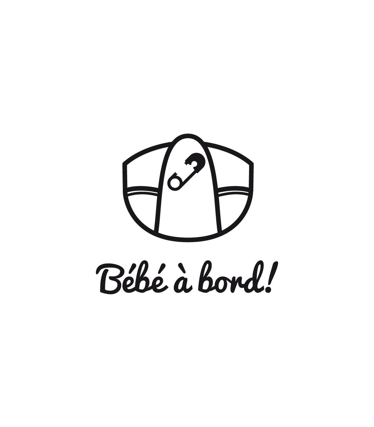 Stickers BÉBÉ A BORD CULOTTE 