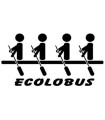 Stickers ECOLOBUS CAYAKE 