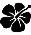 Stickers FLEUR HIBISCUS  2