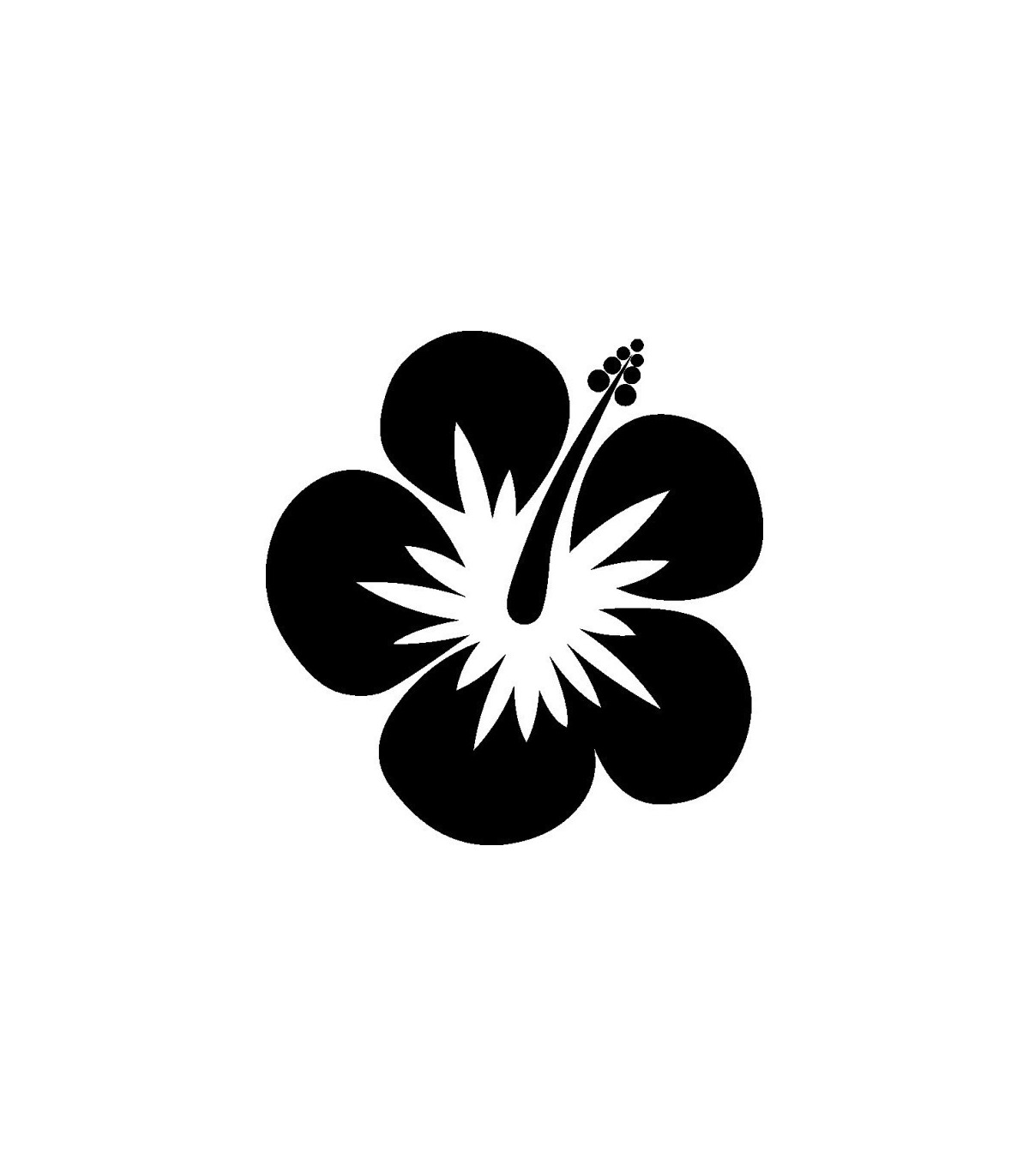 Stickers FLEUR HIBISCUS 4